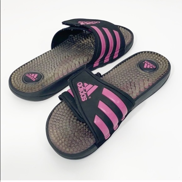 adidas velcro flip flops